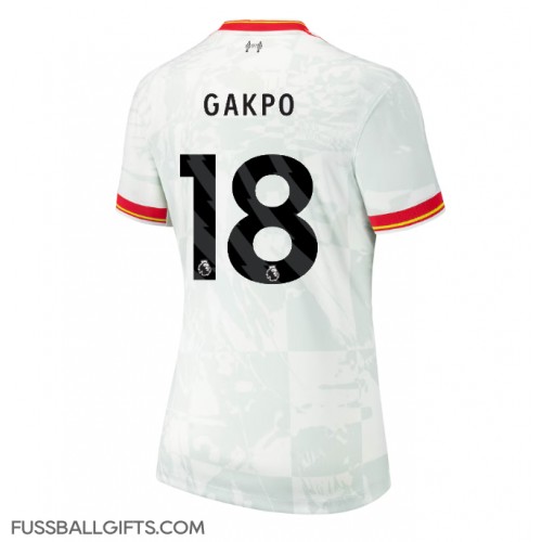 Liverpool Cody Gakpo #18 Fußballbekleidung 3rd trikot Damen 2024-25 Kurzarm